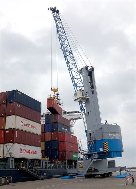Konecranes to deliver mobile harbor crane to new terminal in Trieste